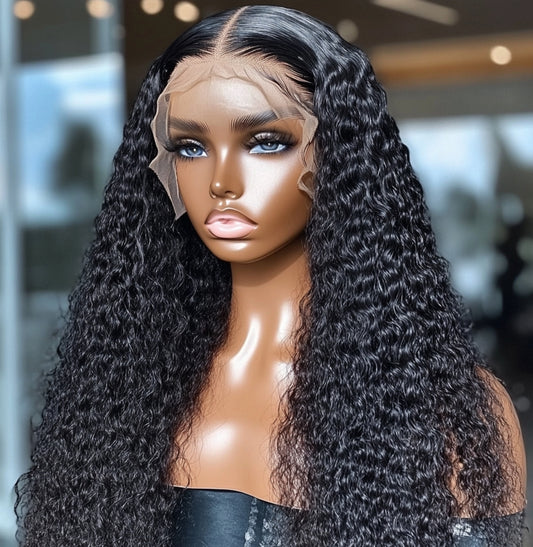 Water Wave Closure Wig - SHOPMYBOMBSHELLBEAUTY