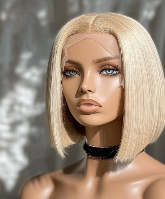 Blonde Straight Bob Wig - SHOPMYBOMBSHELLBEAUTY