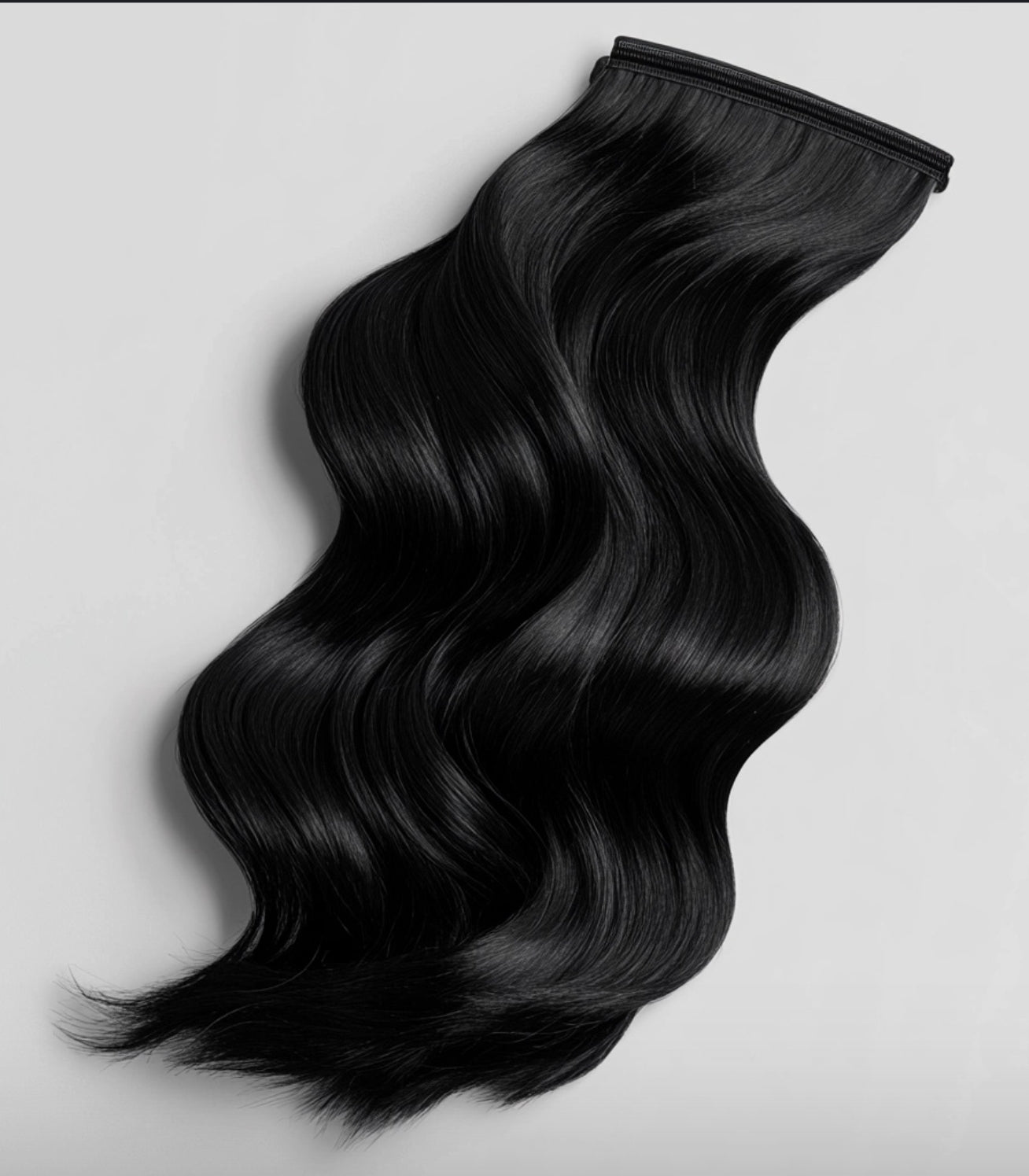 Jet Black Seamless Clip-In - SHOPMYBOMBSHELLBEAUTY