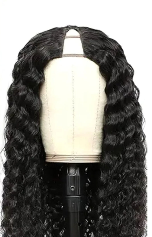 Brazilian Kinky Curly U-Part Wig - SHOPMYBOMBSHELLBEAUTY