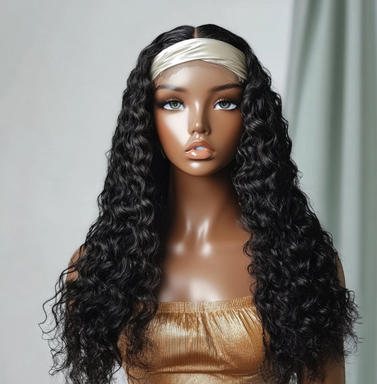 Deep Wave Headband Wig - SHOPMYBOMBSHELLBEAUTY