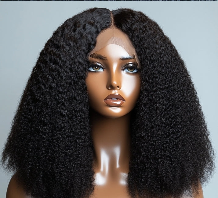 Brazilian Kinky Straight U-Part Wig - SHOPMYBOMBSHELLBEAUTY