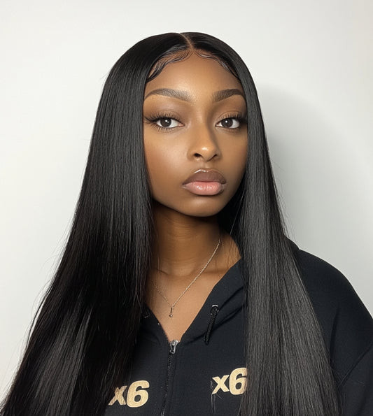 Brazilian Straight HD 13"x6" Frontal - SHOPMYBOMBSHELLBEAUTY