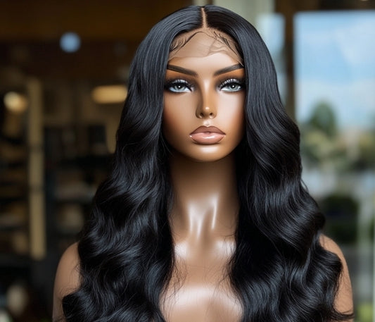 Beach Wave Closure Wig - SHOPMYBOMBSHELLBEAUTY