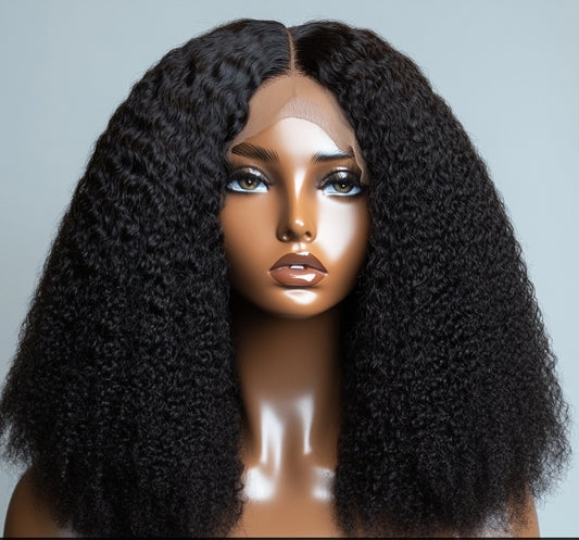 Afro Kinky Closure Wig - SHOPMYBOMBSHELLBEAUTY