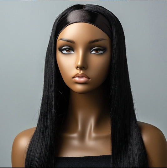 Straight Headband Wig - SHOPMYBOMBSHELLBEAUTY