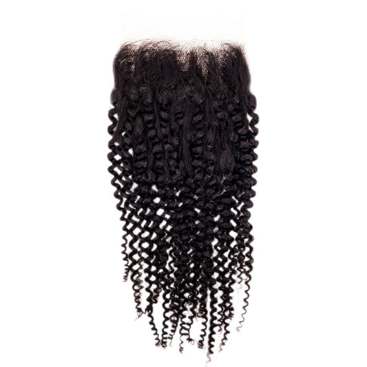 Afro Kinky Curly Closure - SHOPMYBOMBSHELLBEAUTY