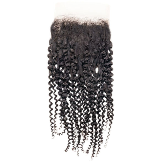 Brazilian Kinky Curly Closure - SHOPMYBOMBSHELLBEAUTY