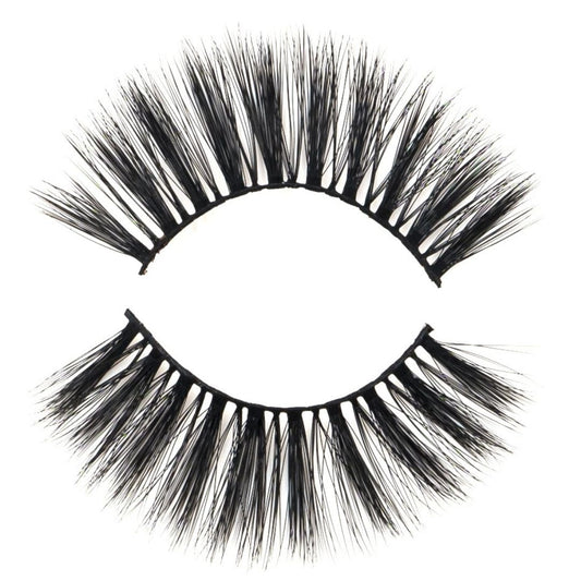 Lavender Faux 3D Volume Lashes - SHOPMYBOMBSHELLBEAUTY