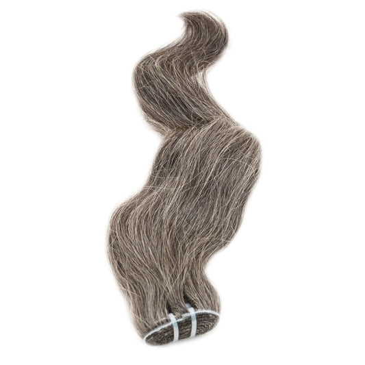 Vietnamese Natural Gray Hair Extensions - SHOPMYBOMBSHELLBEAUTY