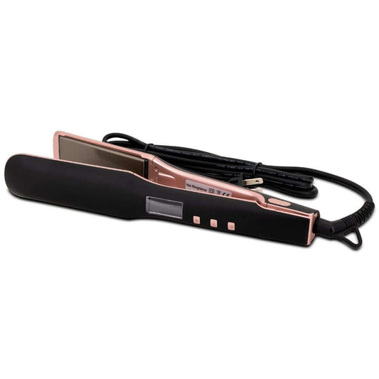 Black Titanium Flat Iron - SHOPMYBOMBSHELLBEAUTY