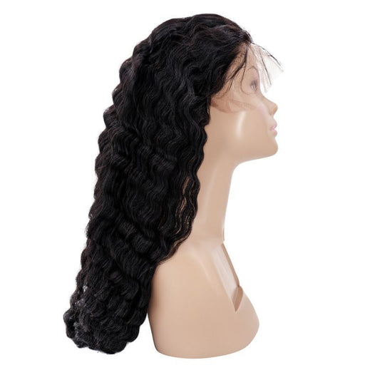 Deep Wave Front Lace Wig - SHOPMYBOMBSHELLBEAUTY