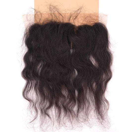 Raw Indian Curly Transparent Frontal - SHOPMYBOMBSHELLBEAUTY