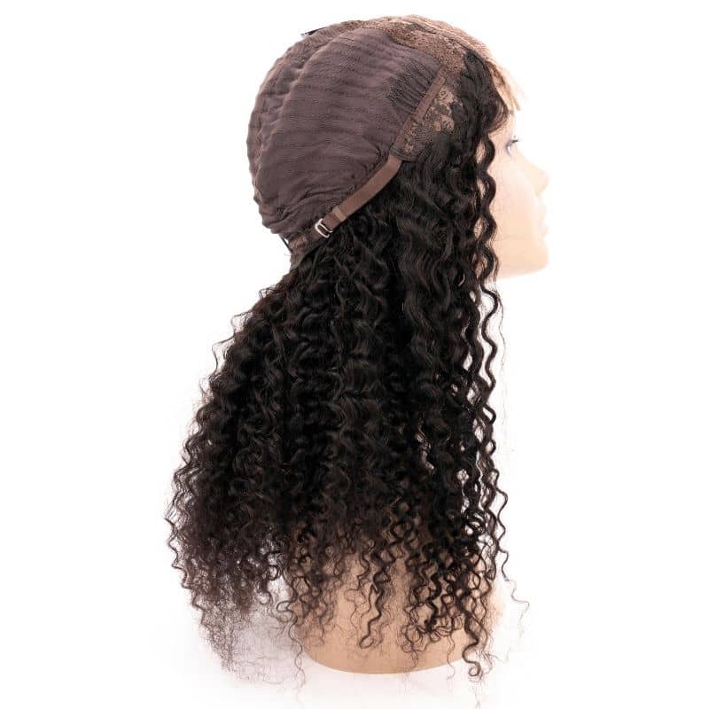 Kinky Curly Transparent Closure Wig - SHOPMYBOMBSHELLBEAUTY