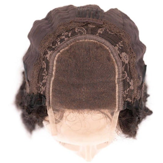 Kinky Curly Transparent Closure Wig - SHOPMYBOMBSHELLBEAUTY