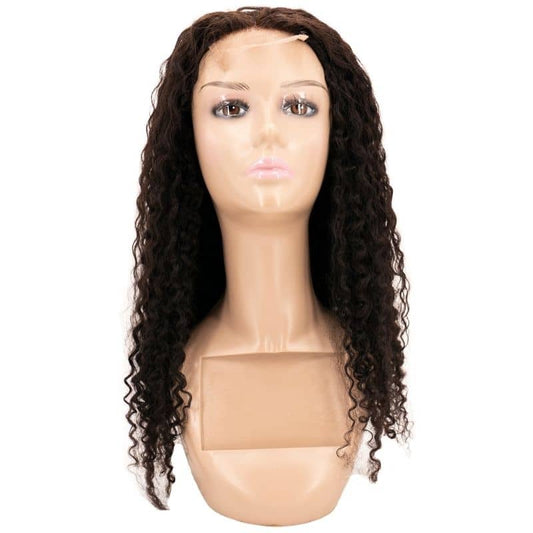 Kinky Curly Transparent Closure Wig - SHOPMYBOMBSHELLBEAUTY