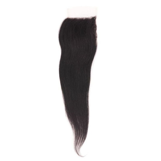 Brazilian Silky Straight 4x4 HD Closure - SHOPMYBOMBSHELLBEAUTY